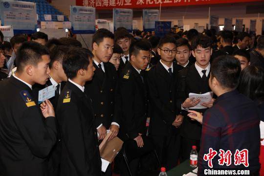 航海类毕业生需求增长。 杨莉 摄