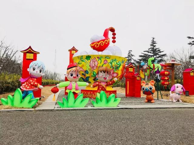 宿迁人先睹为快，2018骆马湖迎春灯会现场谍照流出！