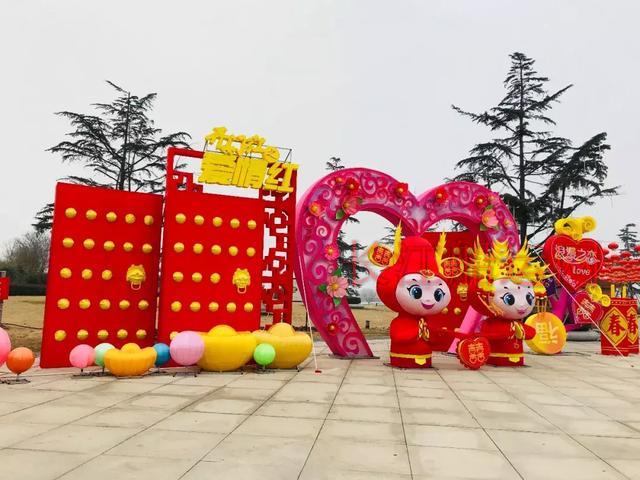 宿迁人先睹为快，2018骆马湖迎春灯会现场谍照流出！
